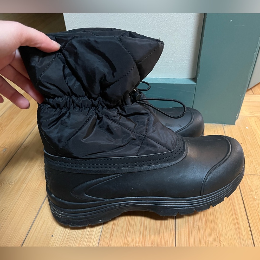 Black Men’s Winter Snow Boots (Bundle & Save)